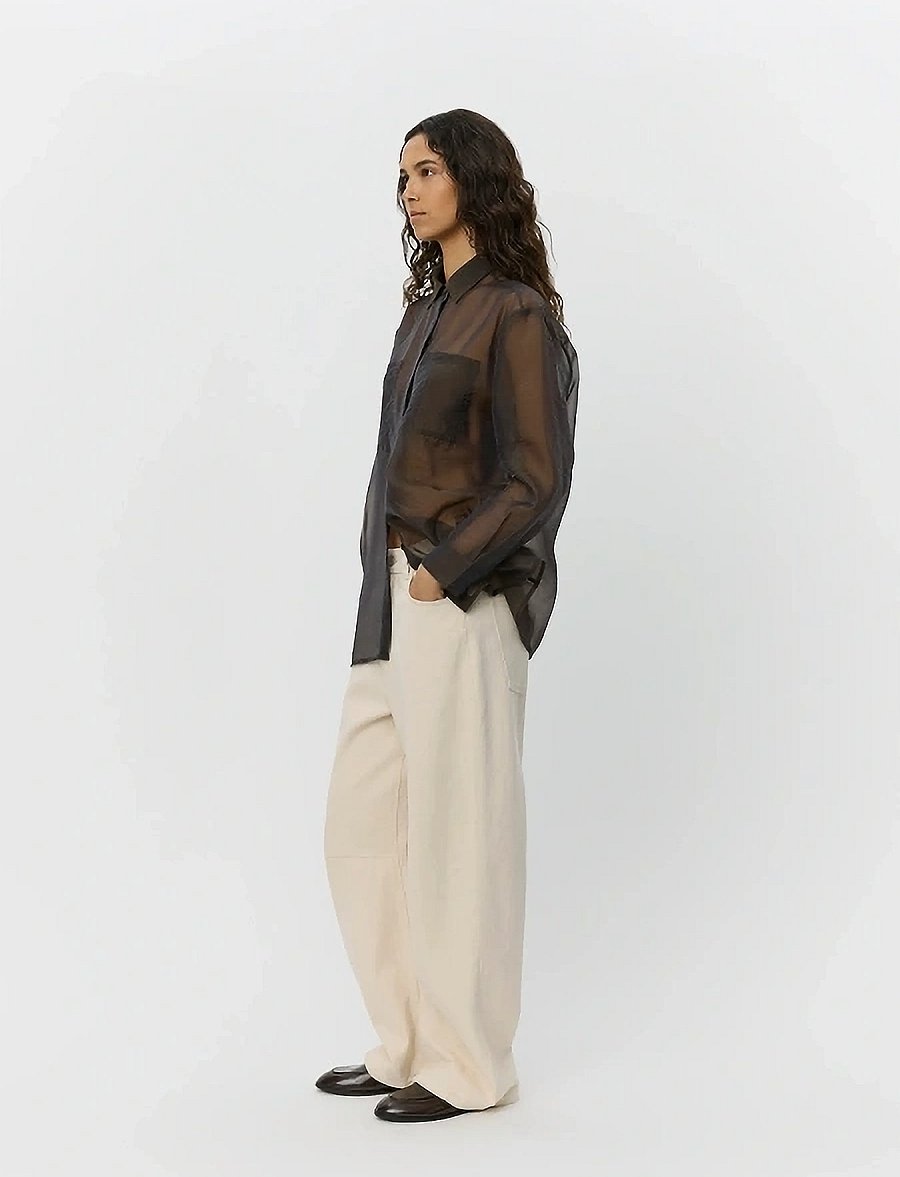 Sofie Schnoor - DONNASW SHIRT - langärmlige hemden - dark brown - 3