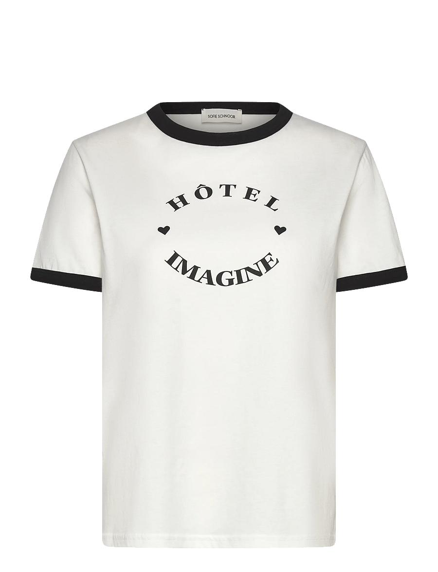 Sofie Schnoor - MAGGIESW T-SHIRT - t-shirts - black - 0