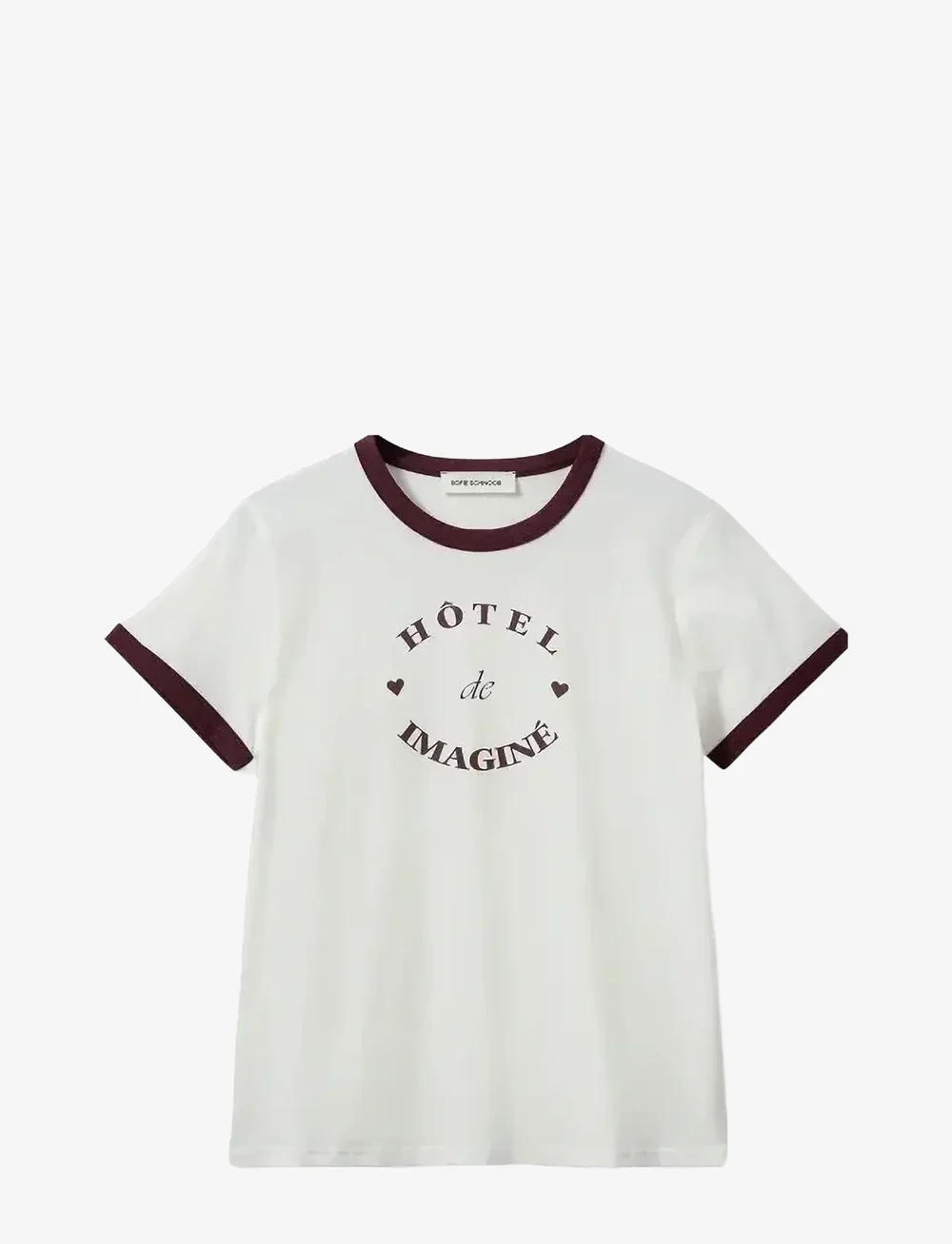 Sofie Schnoor - MaggieSW T-shirt - t-shirts - plum - 1