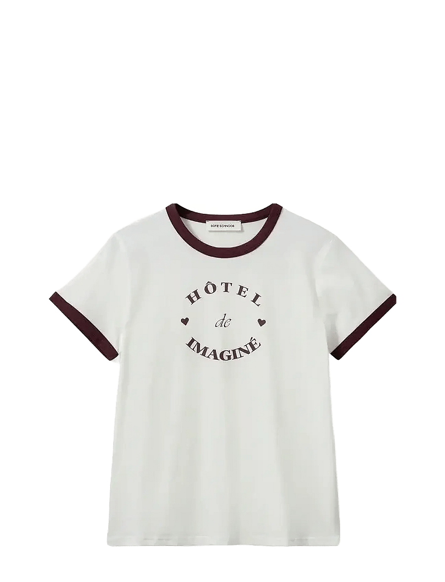 Sofie Schnoor - MAGGIESW T-SHIRT - t-shirts - plum - 1