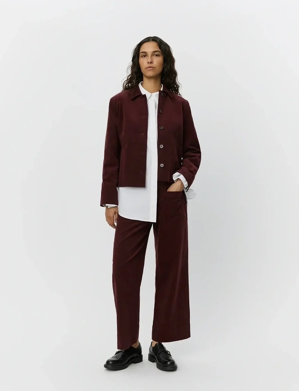 Sofie Schnoor - ZURISW JACKET - jeansjackor - plum - 0