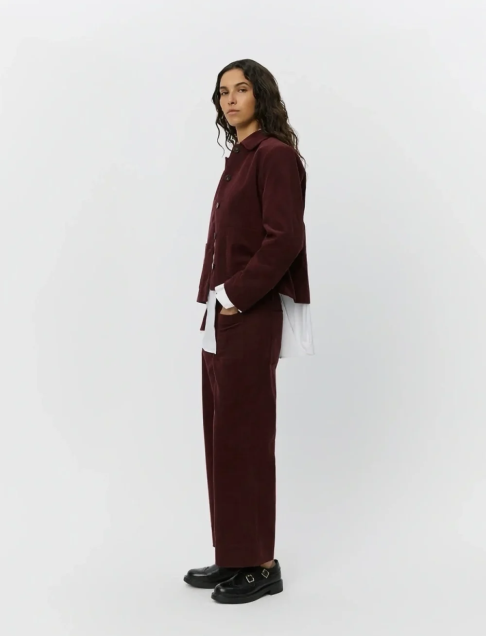 Sofie Schnoor - ZURISW JACKET - jeansjackor - plum - 4