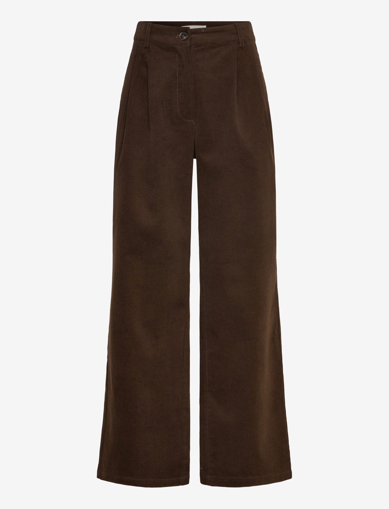 Sofie Schnoor - MALINASW TROUSERS - vida byxor - dark brown - 0