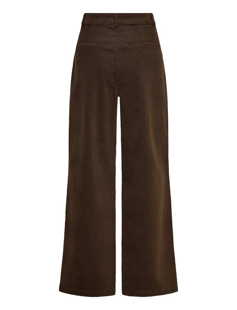Sofie Schnoor - MALINASW TROUSERS - vida byxor - dark brown - 1