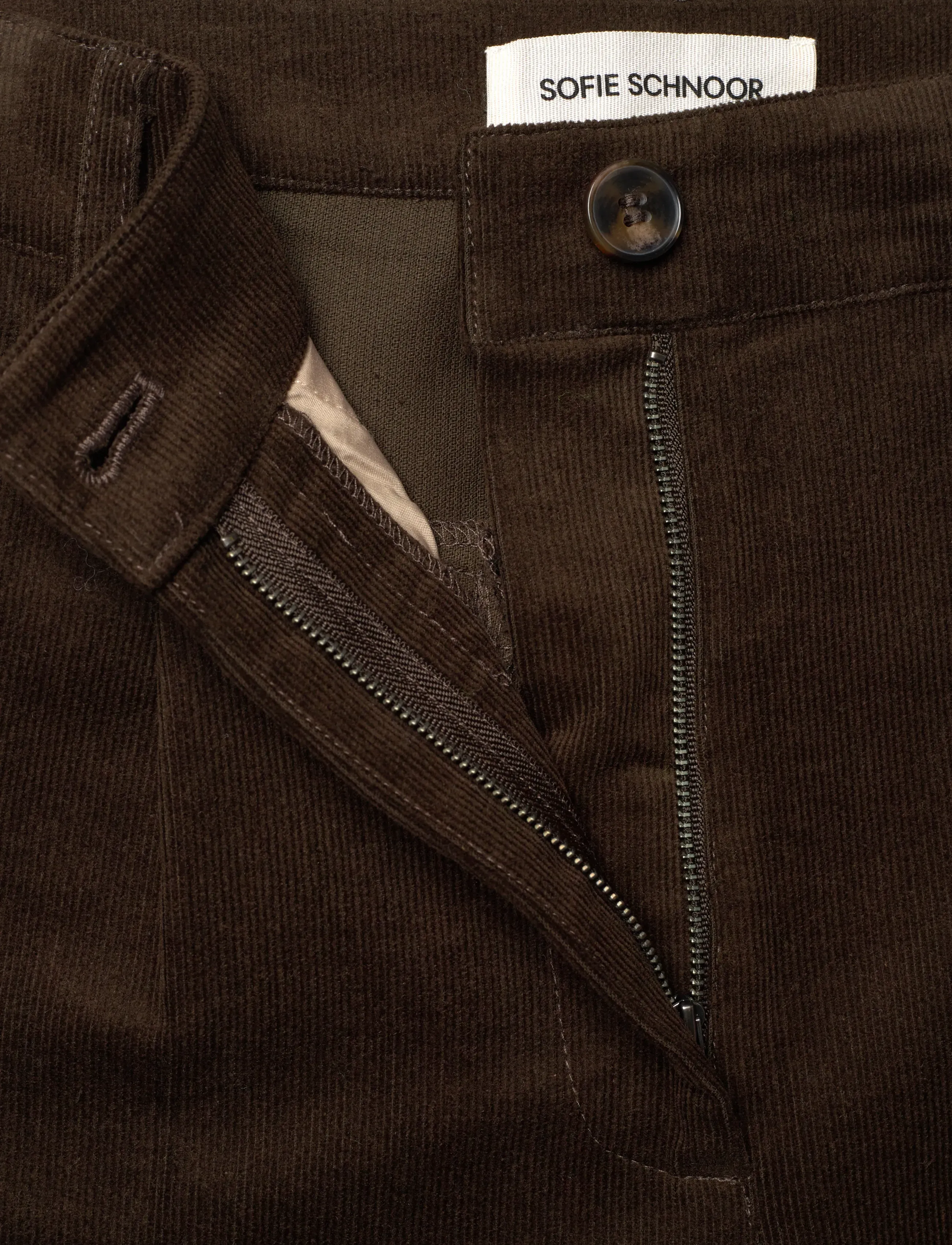 Sofie Schnoor - MALINASW TROUSERS - peoriided outlet-hindadega - dark brown - 3