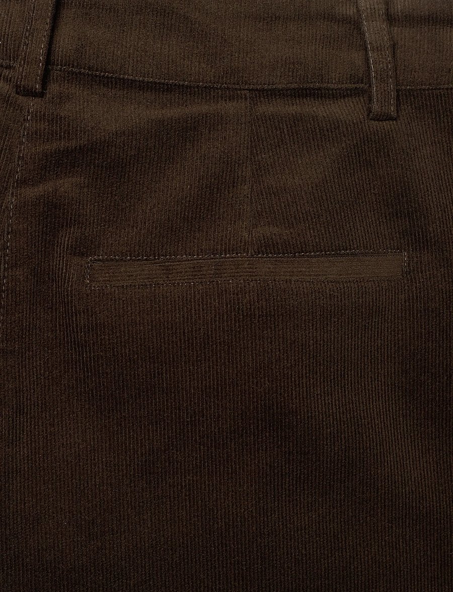 Sofie Schnoor - MALINASW TROUSERS - bukser med brede ben - dark brown - 4