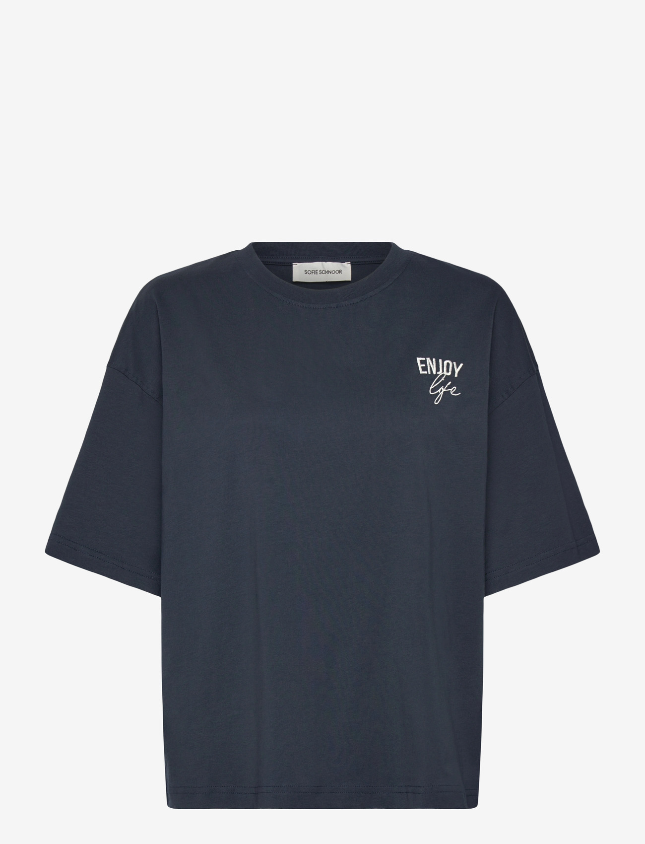 Sofie Schnoor - VERASW T-SHIRT - t-shirts - navy blue - 0