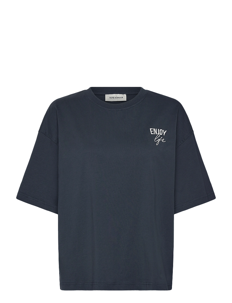 Sofie Schnoor - VERASW T-SHIRT - t-shirts - navy blue - 0