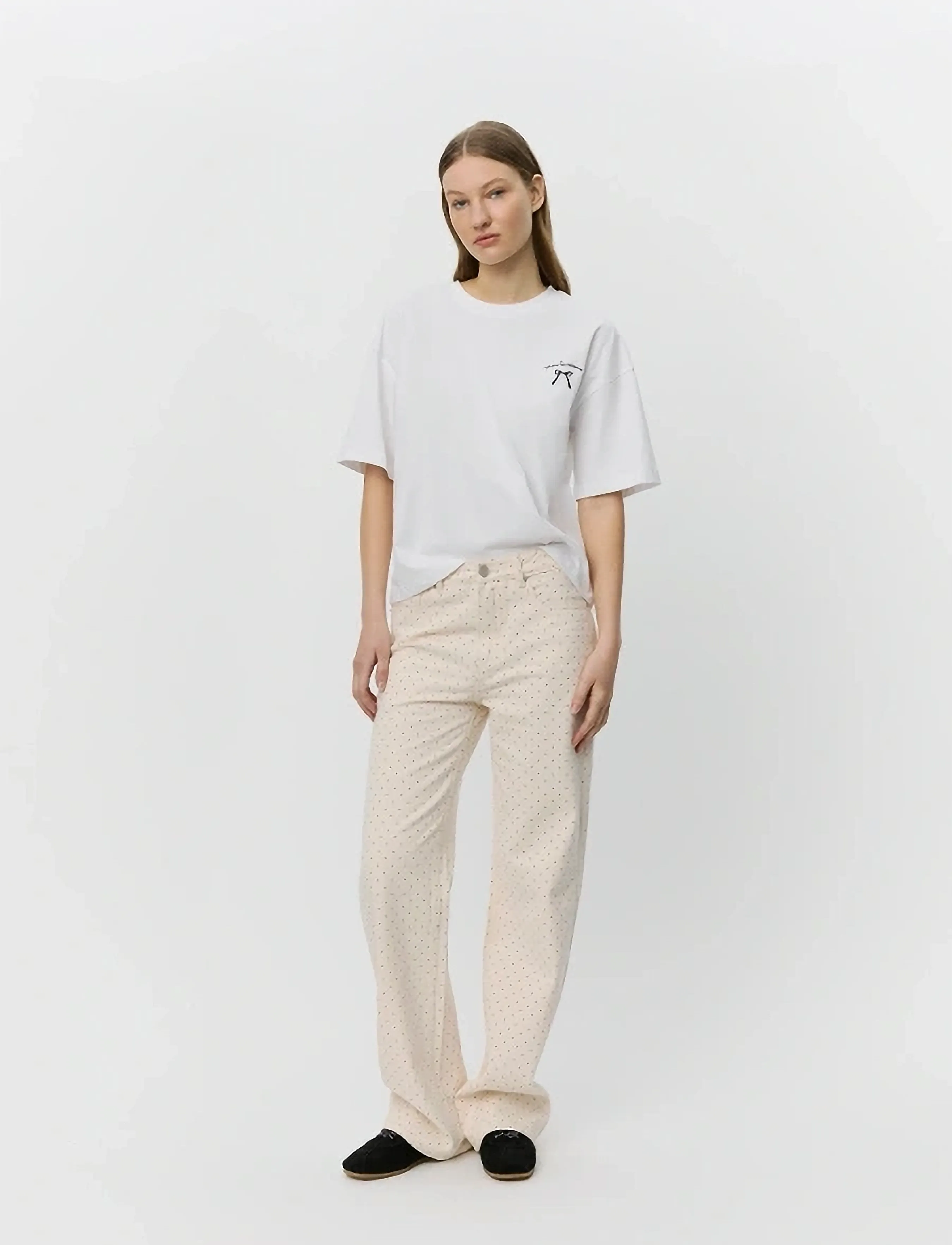 Sofie Schnoor Verasw T-Shirt, XL, White, T-Shirts & Toppe > Kortærmede, Dame