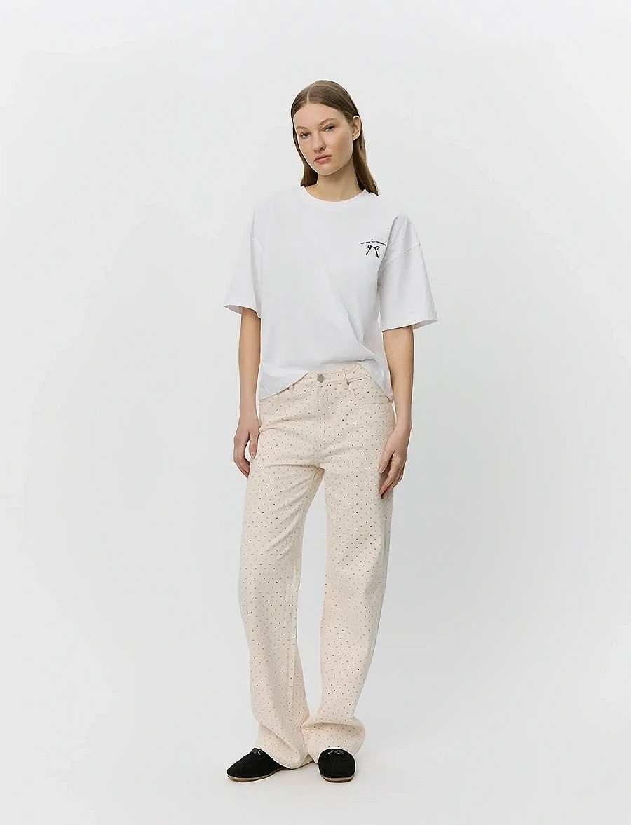 Sofie Schnoor - VERASW T-SHIRT - t-särgid - brilliant white - 0
