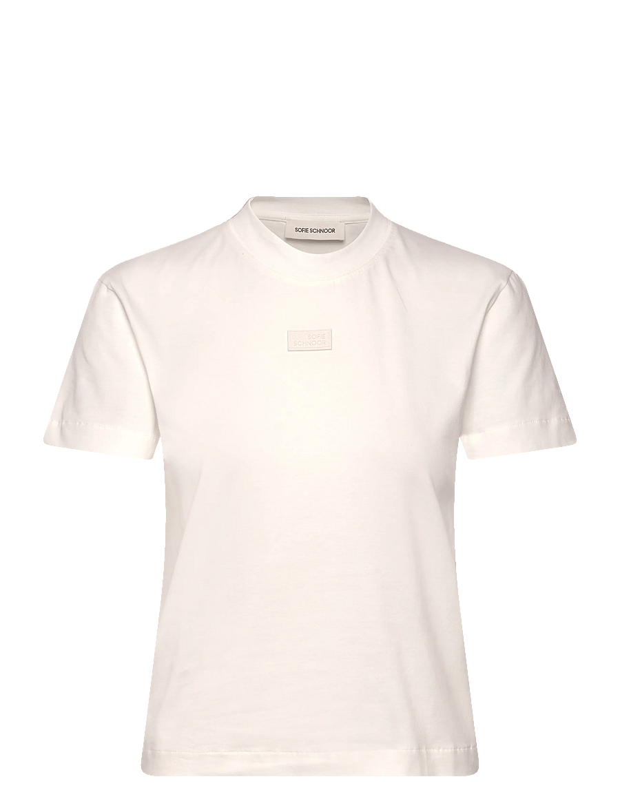 Sofie Schnoor - INDYSW T-SHIRT - t-shirts - snow white - 0