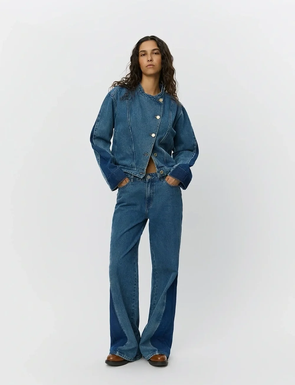 Sofie Schnoor - PAMELASW JACKET - jeansjackor - denim blue - 0