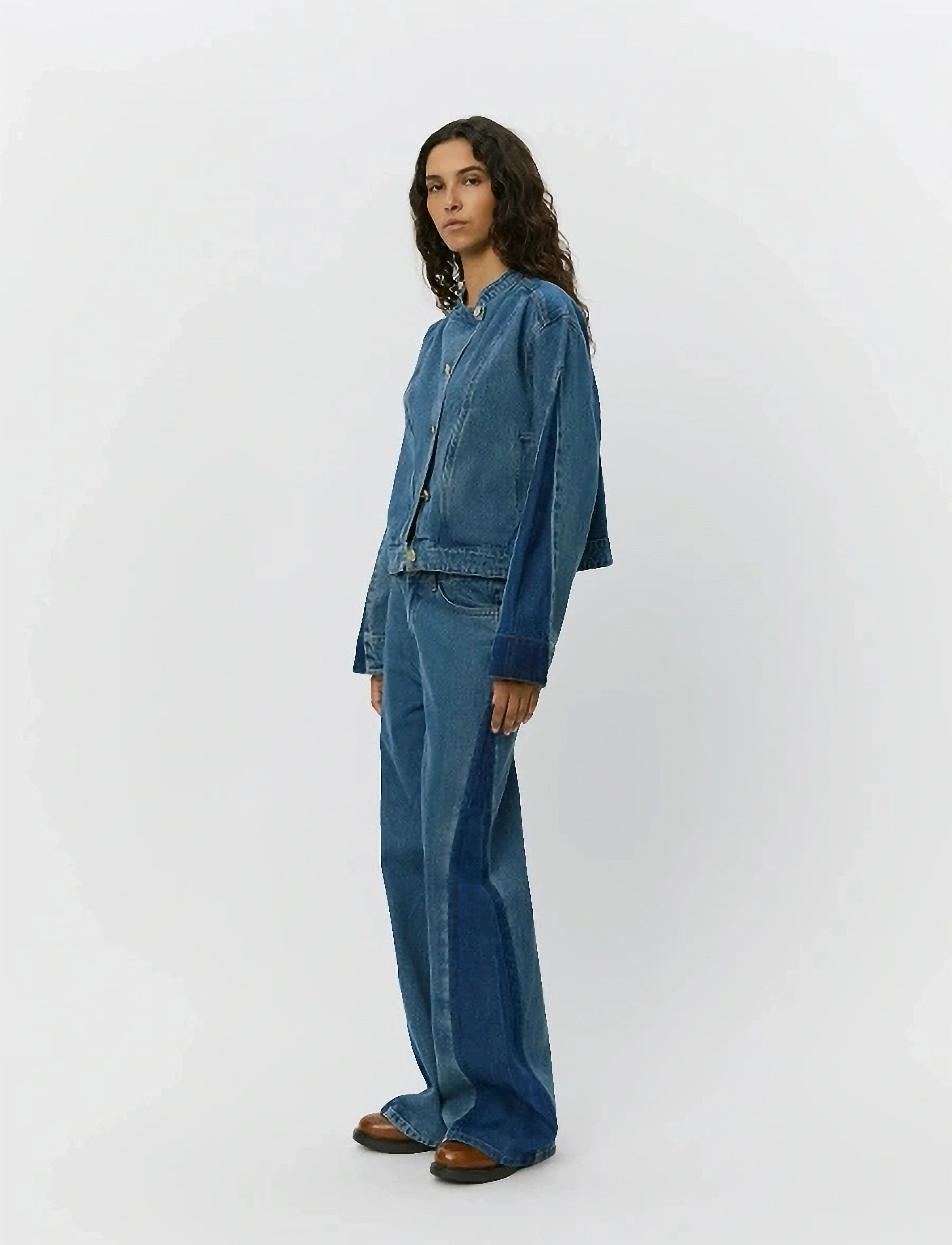 Sofie Schnoor - PAMELASW JACKET - džinsiniai švarkeliai - denim blue - 4