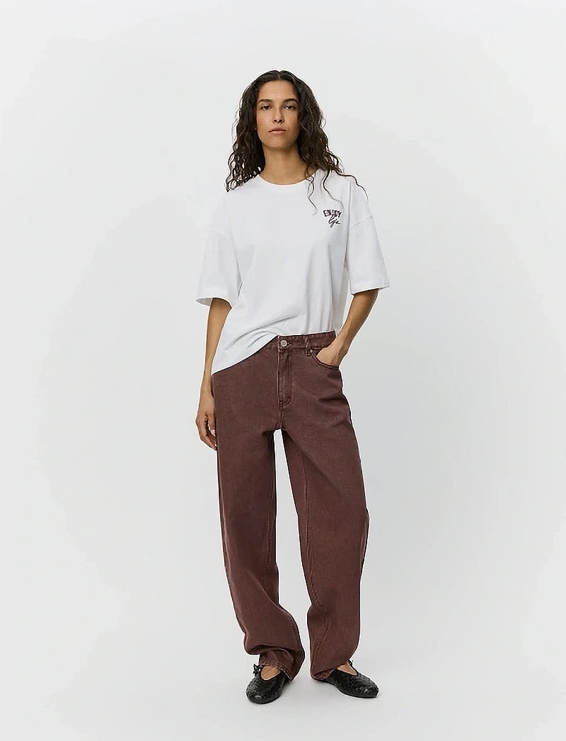 Sofie Schnoor - TOKYOSW JEANS - wide leg jeans - burgundy - 0