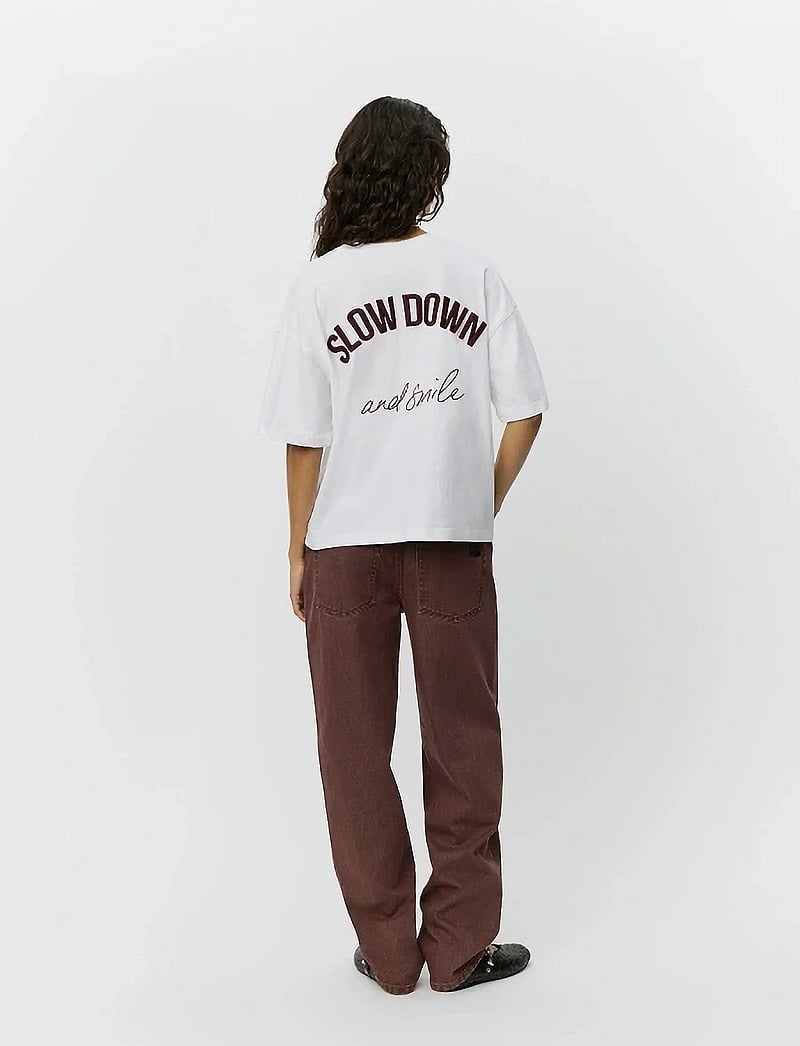 Sofie Schnoor - TOKYOSW JEANS - wide leg jeans - burgundy - 4