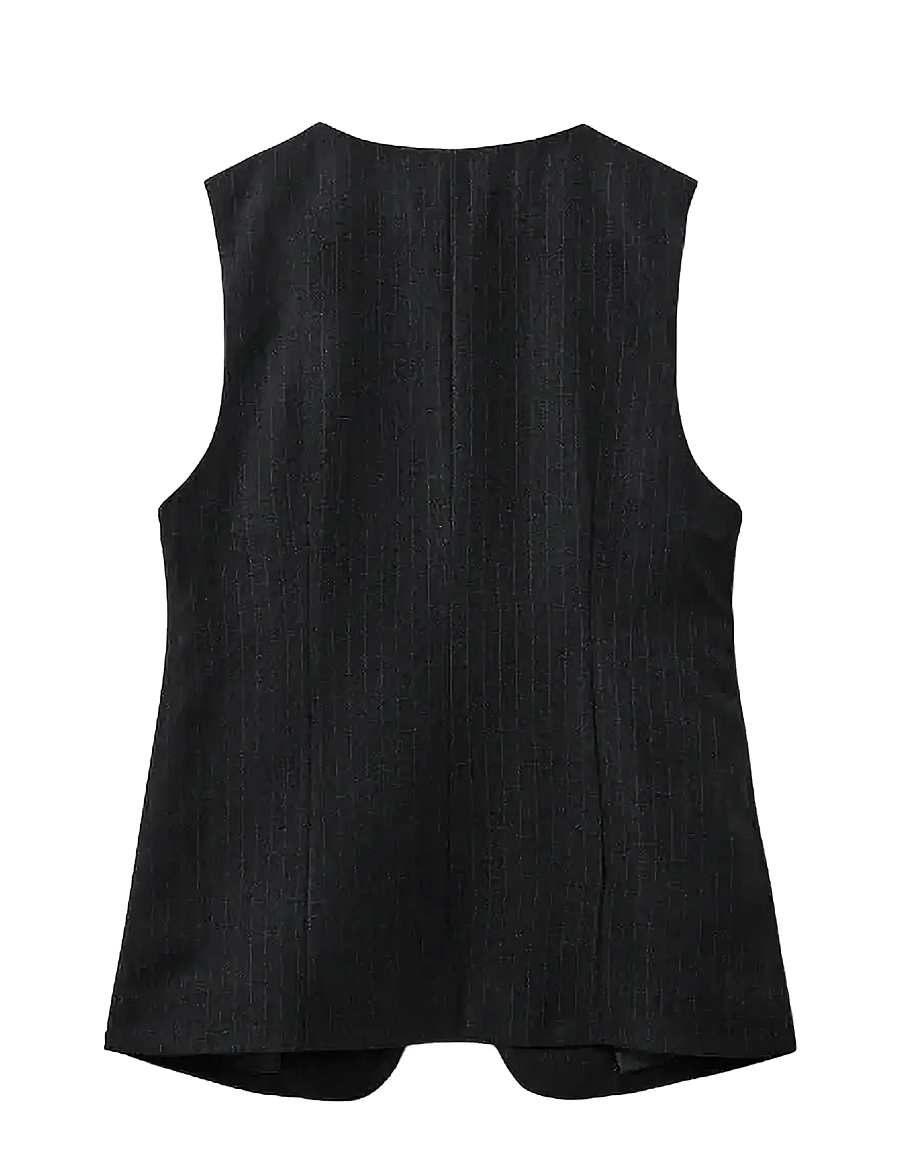 Sofie Schnoor - MERTHASW VEST - varrukateta topid - black - 2