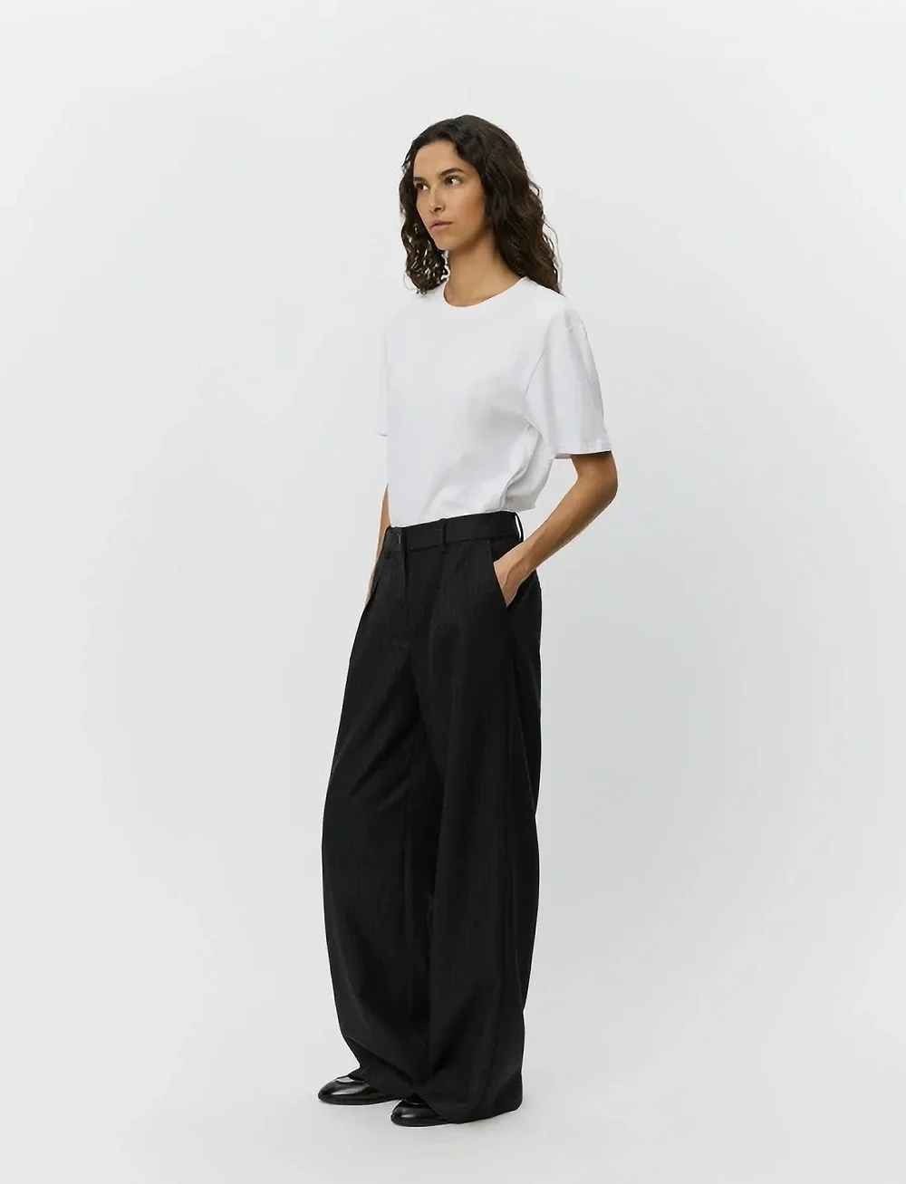 Sofie Schnoor - NATHALIASW TROUSERS - kostymbyxor - black - 4