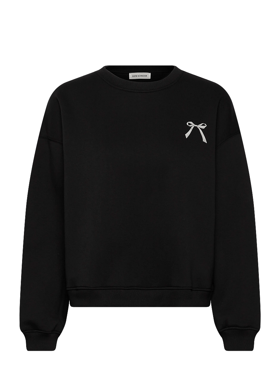 Sofie Schnoor - ELISW SWEATSHIRT - sweatshirts - black - 0