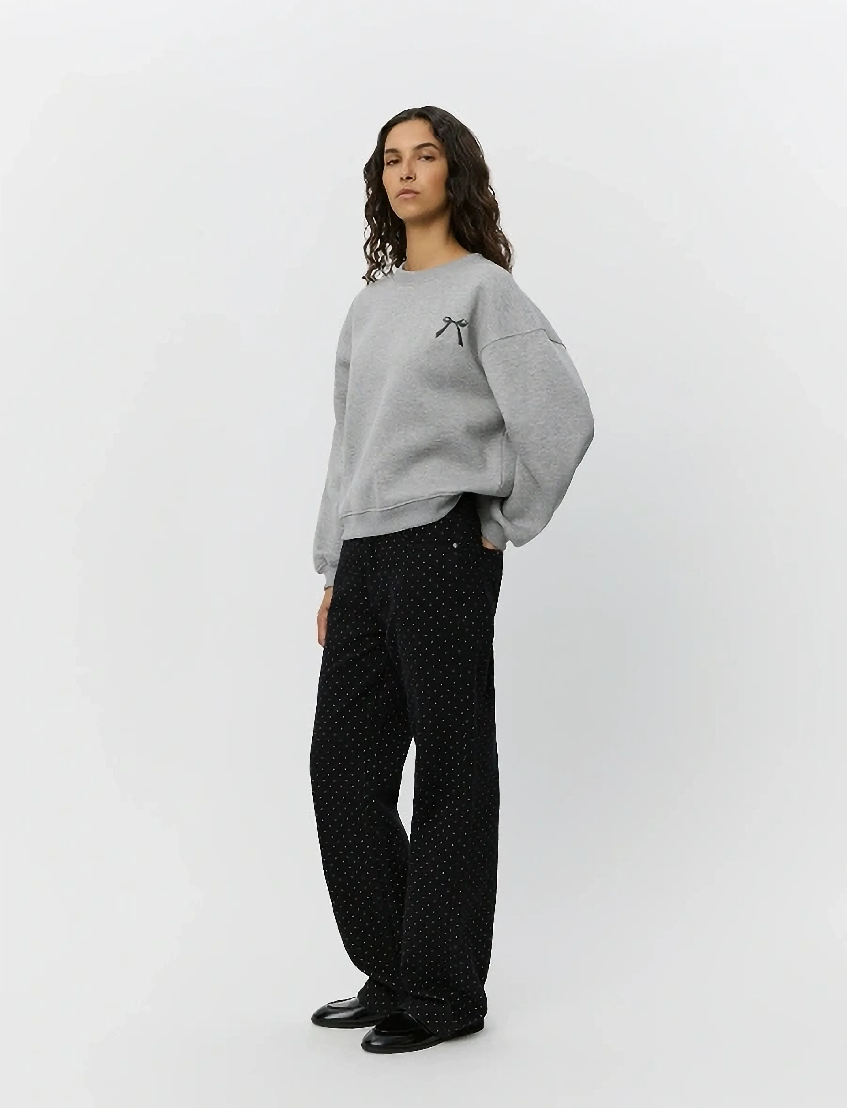 Sofie Schnoor - ELISW SWEATSHIRT - everyday style - grey melange - 3