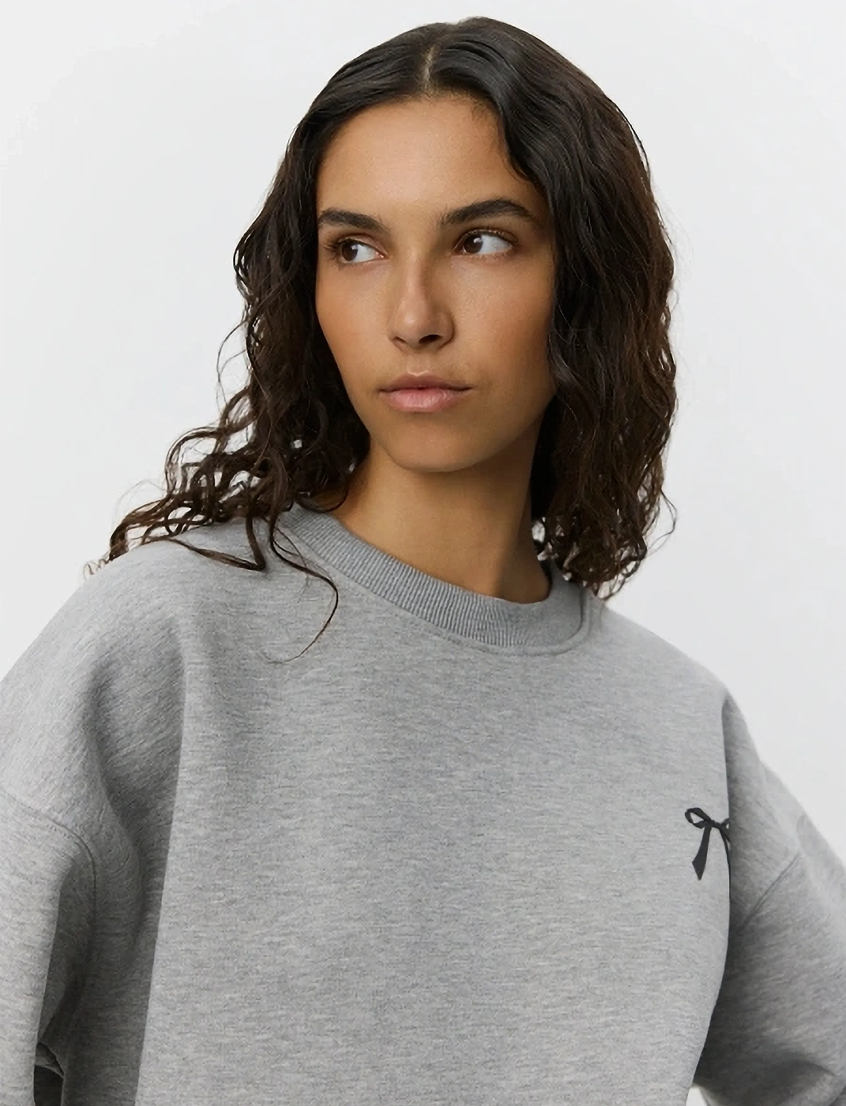 Sofie Schnoor - ELISW SWEATSHIRT - everyday style - grey melange - 5