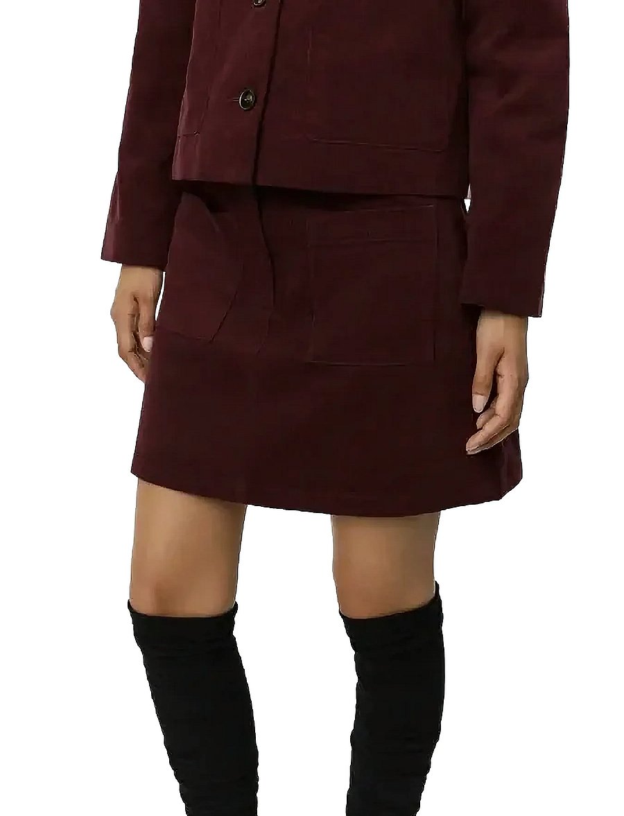 Sofie Schnoor - LEONASW SKIRT - miniseelikud - plum - 5