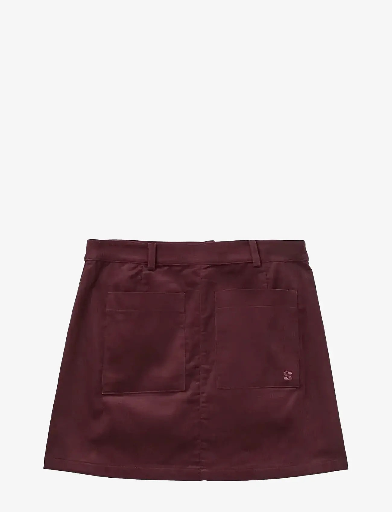 Sofie Schnoor - LEONASW SKIRT - miniseelikud - plum - 2