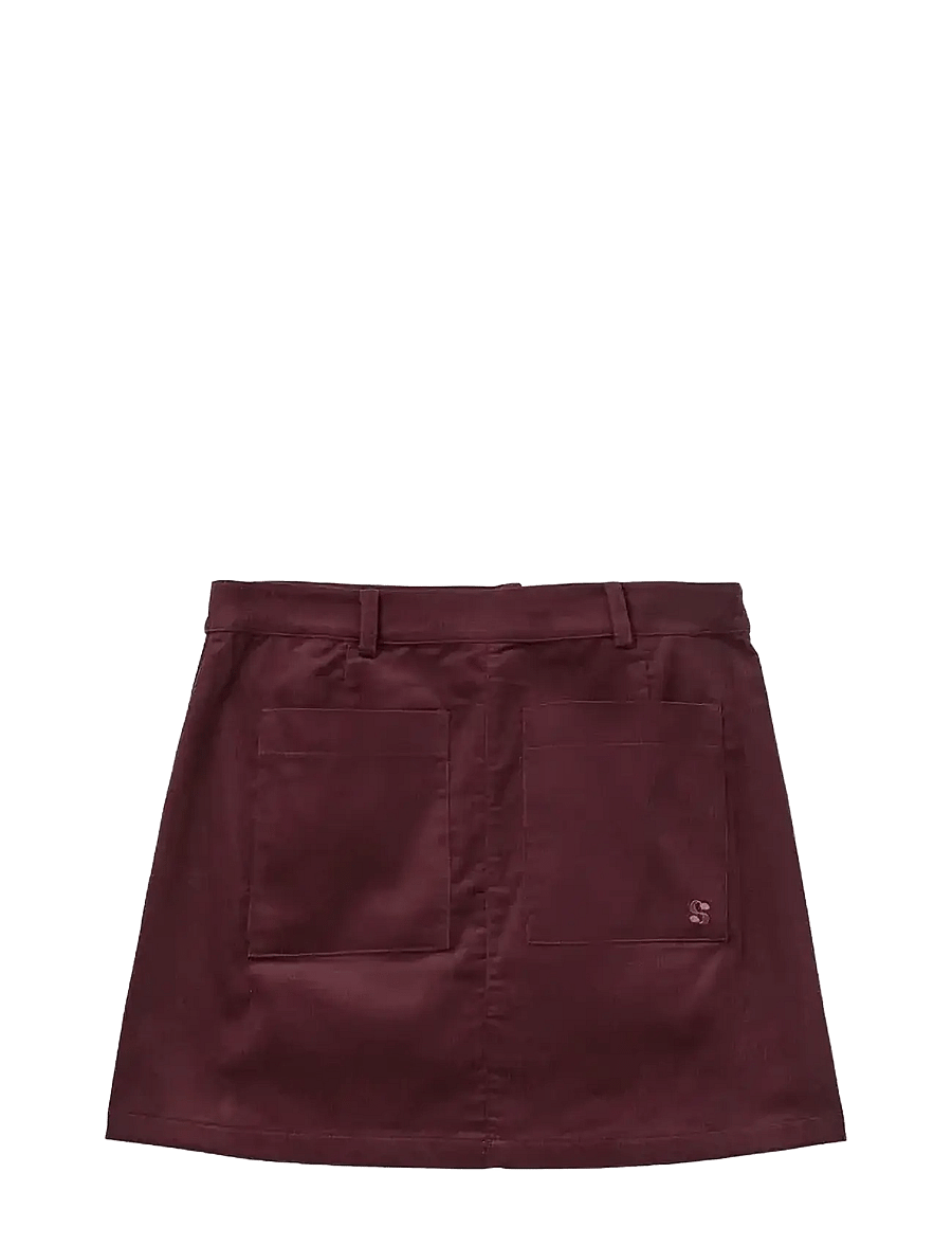 Sofie Schnoor - LEONASW SKIRT - miniseelikud - plum - 2