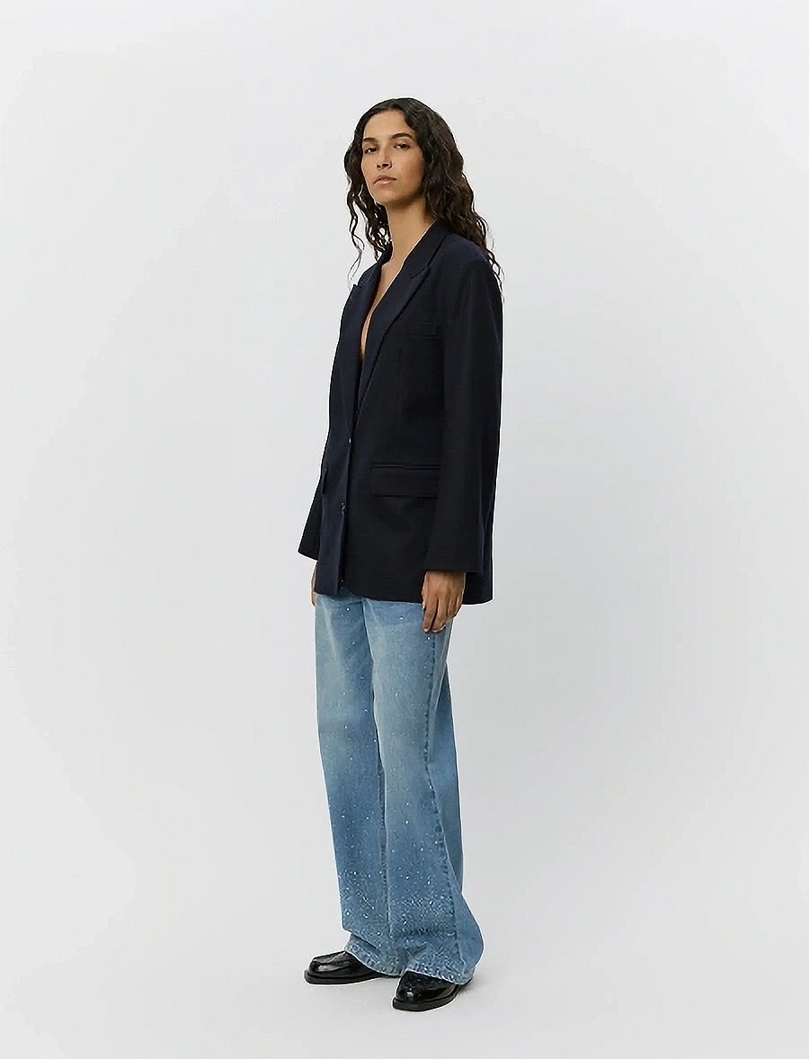 Sofie Schnoor - LOVELLESW BLAZER - Üherealised pintsakud - navy striped - 4