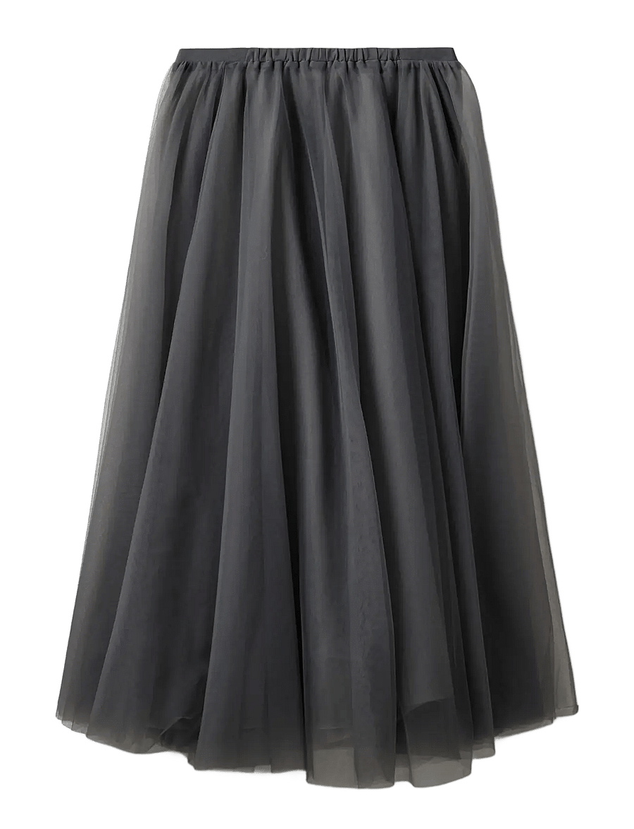 Sofie Schnoor - KAYLASW SKIRT - midi rokken - stone grey - 1