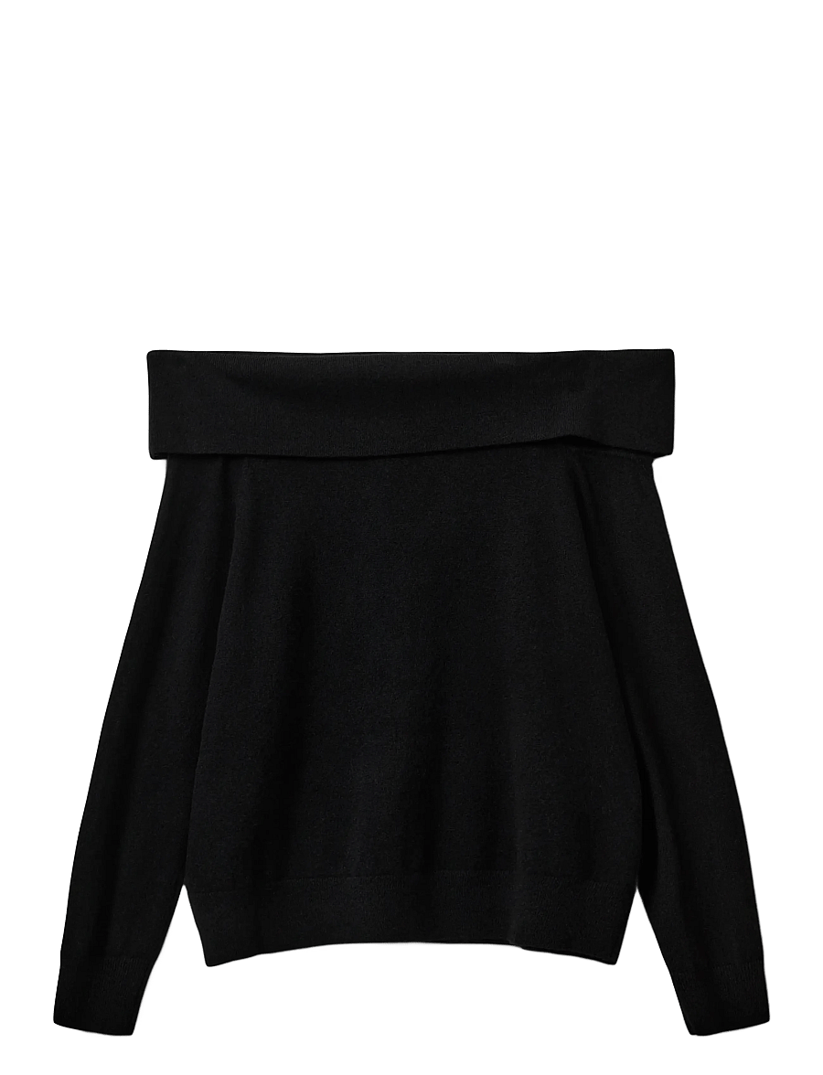 Sofie Schnoor - SAWASW SWEATER - jumpers - black - 1