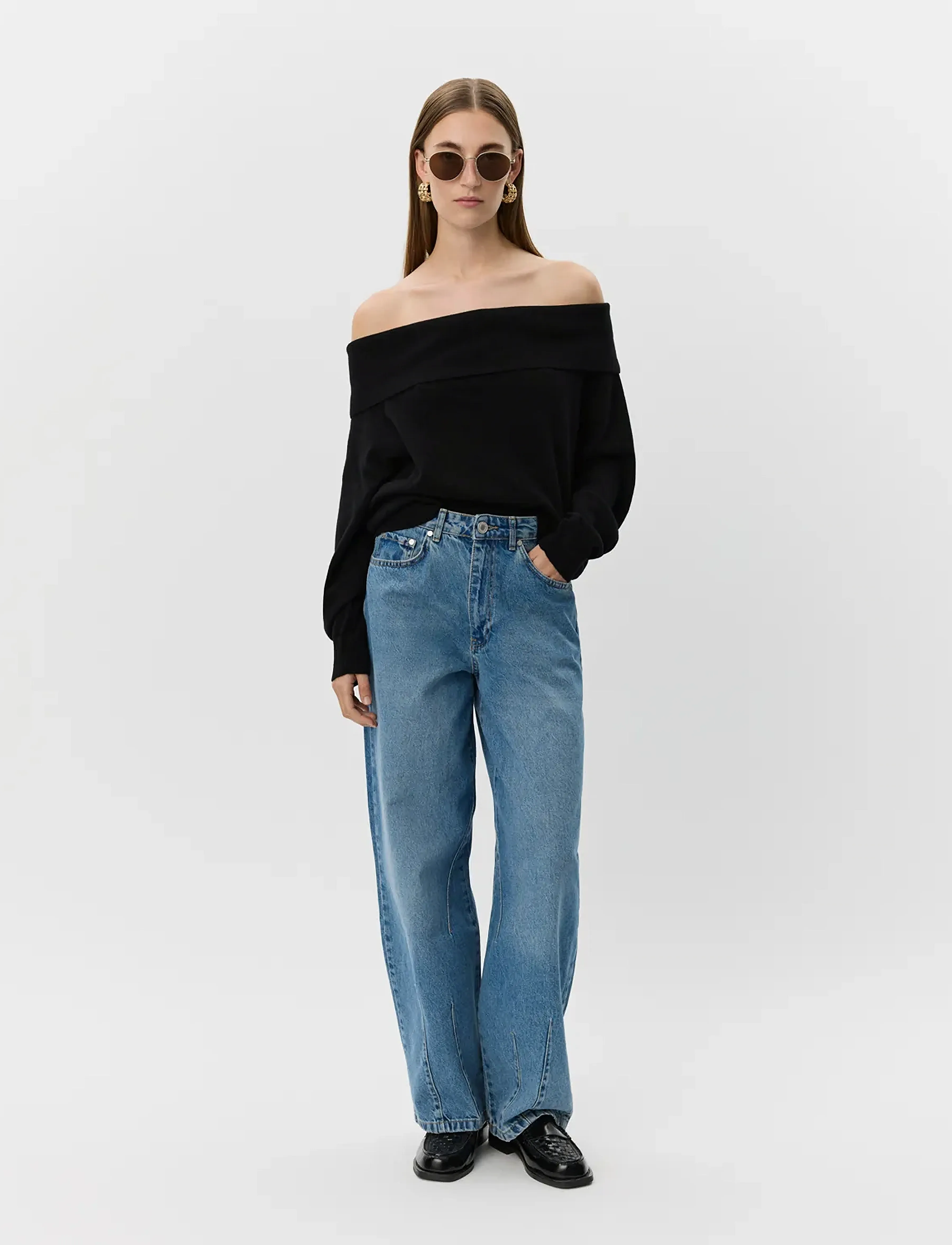 Sofie Schnoor - SAWASW SWEATER - jumpers - black - 2