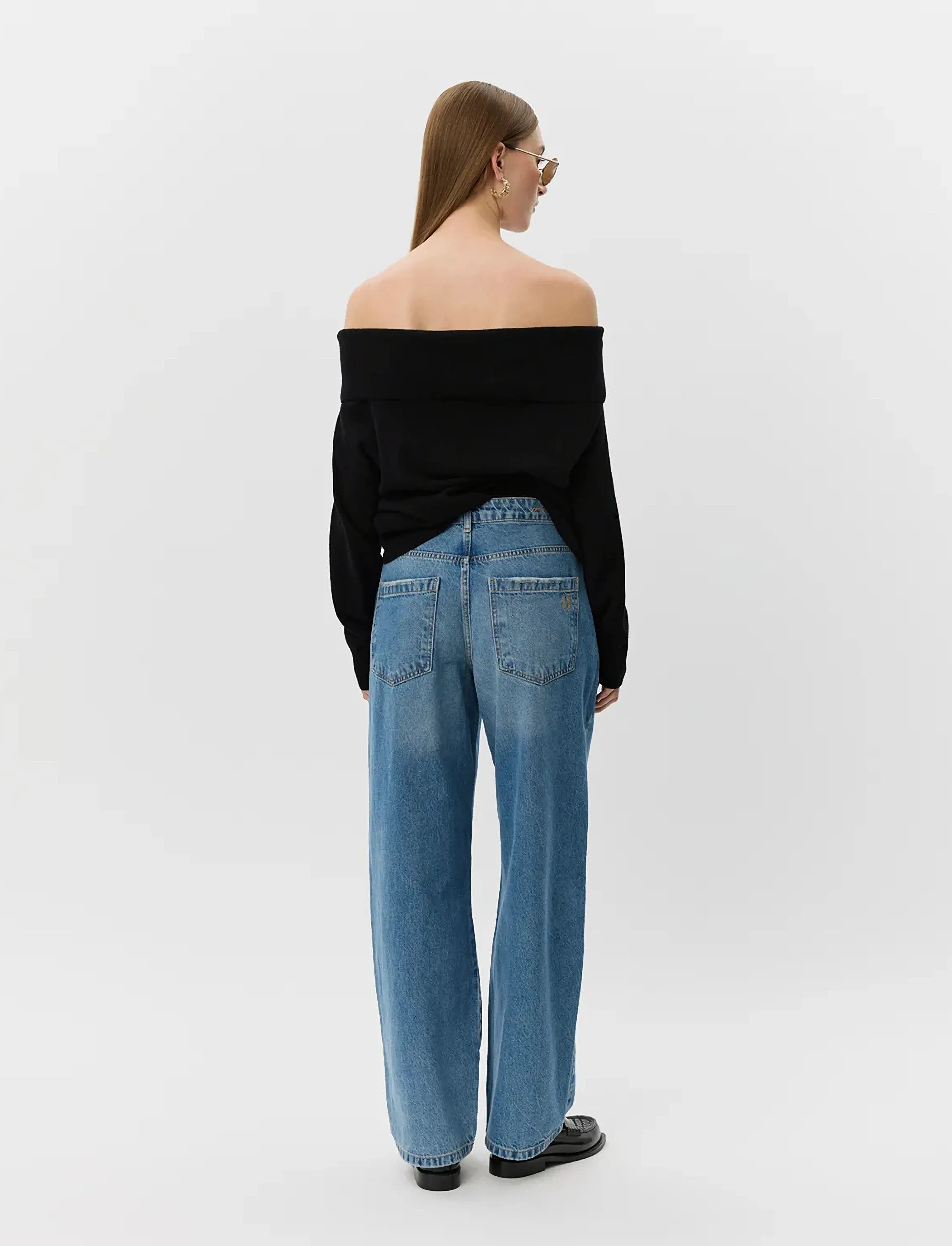Sofie Schnoor - SAWASW SWEATER - sweatshirts - black - 3