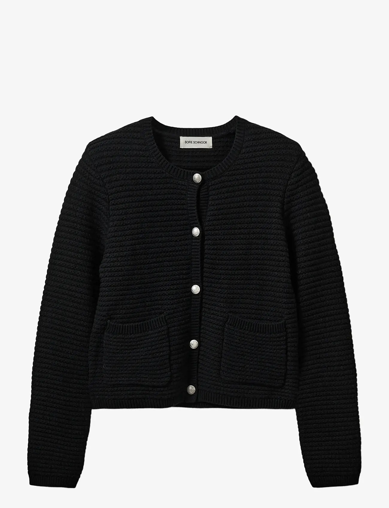 Sofie Schnoor - KYRASW CARDIGAN - koftor - black - 1