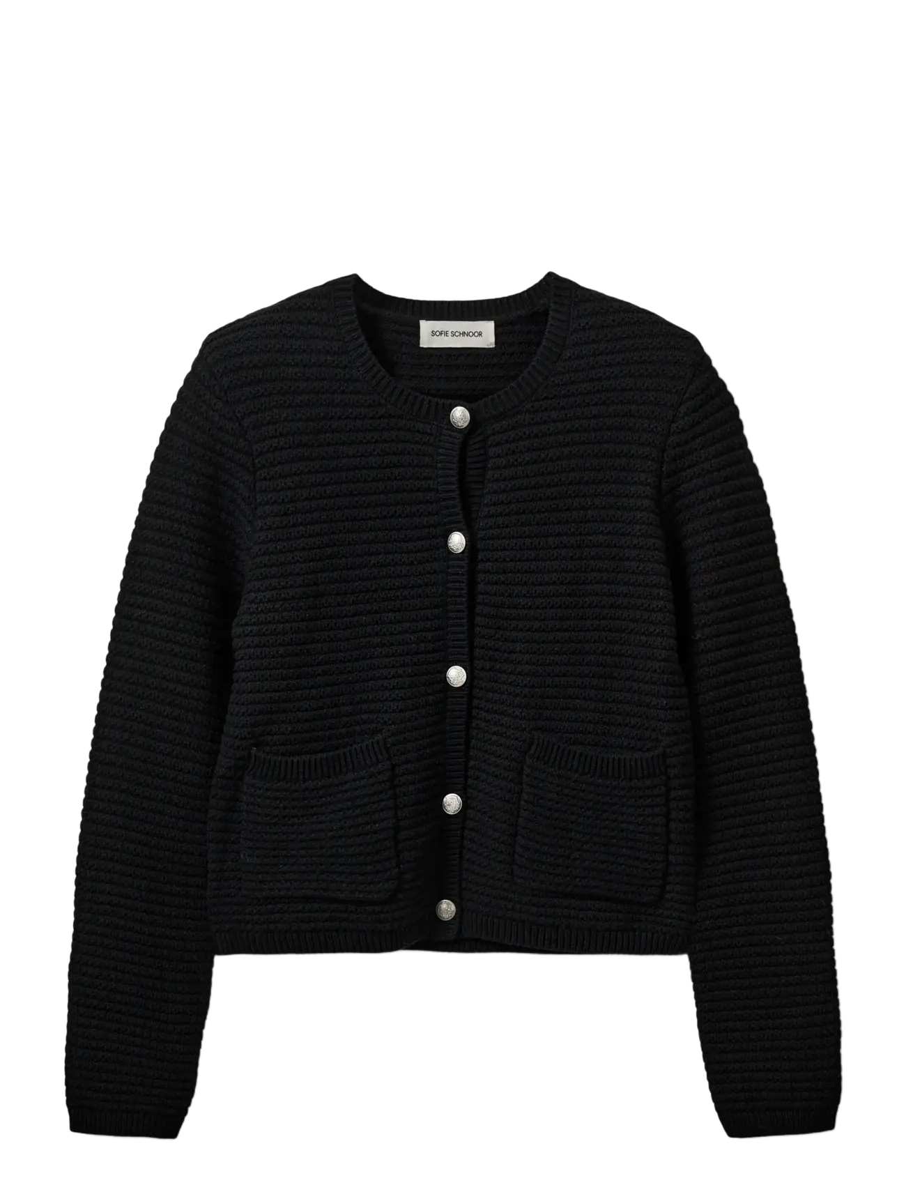 Sofie Schnoor KYRASW CARDIGAN - Transitional Layering - BLACK / black