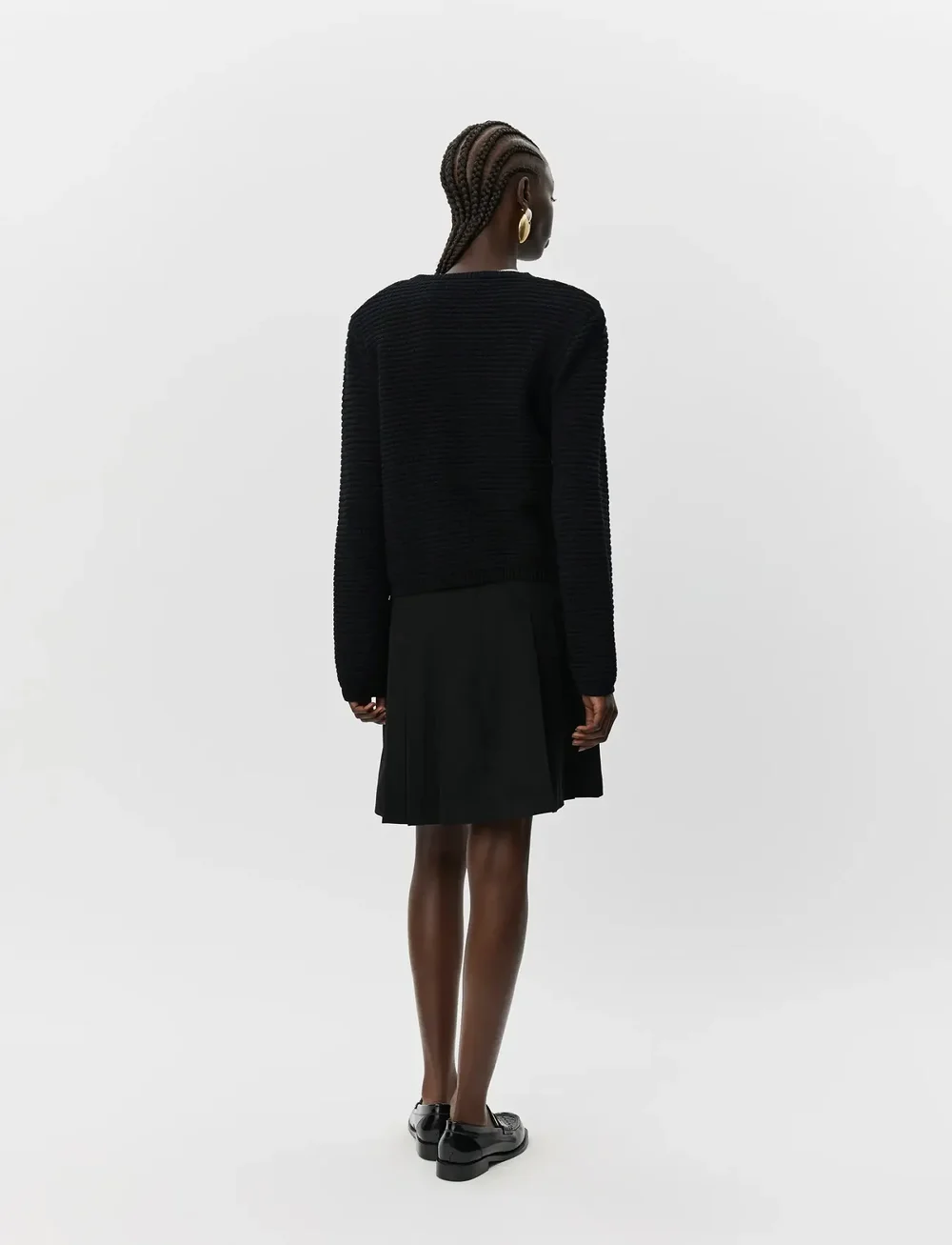 Sofie Schnoor - KYRASW CARDIGAN - cardigans - black - 3