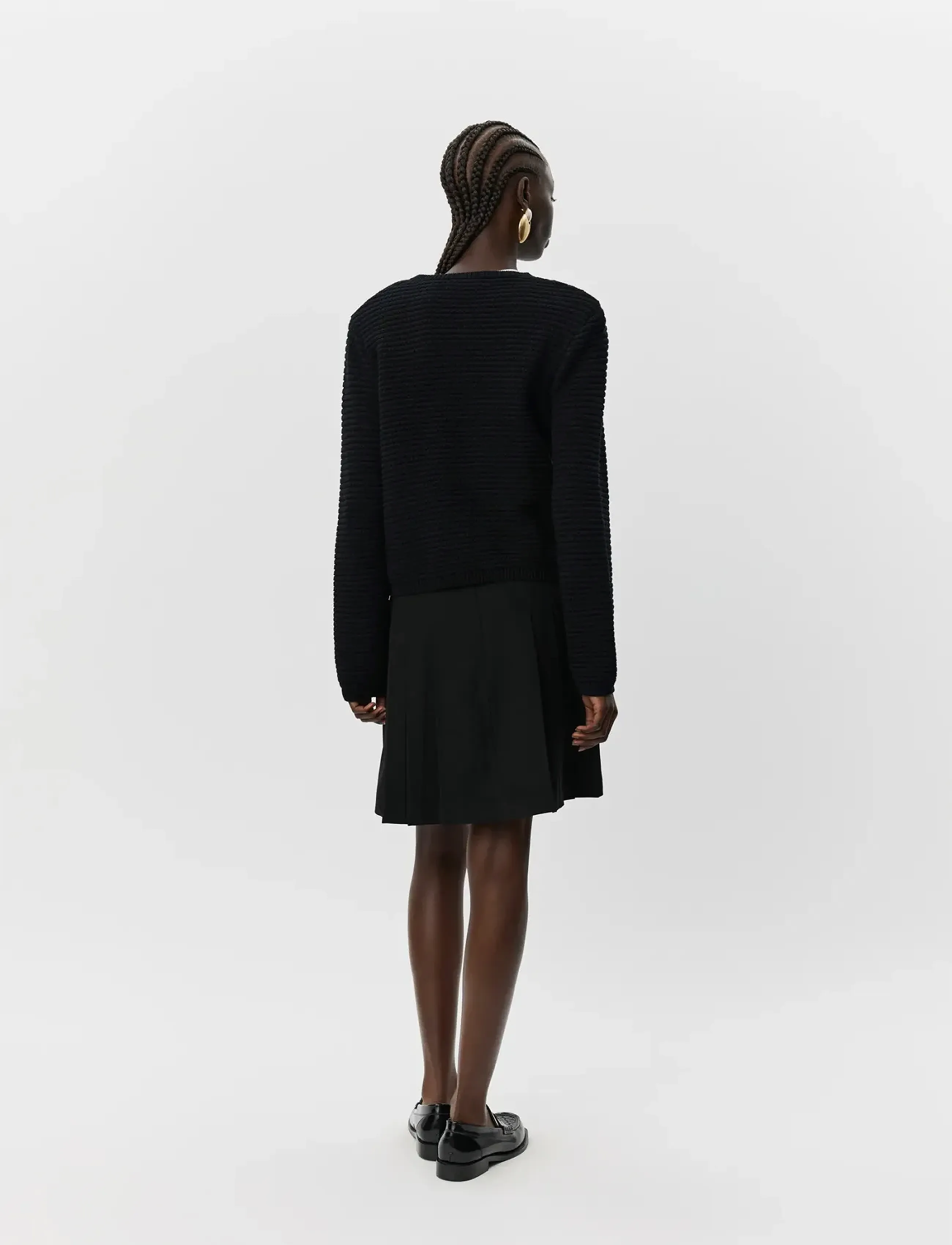 Sofie Schnoor - KYRASW CARDIGAN - koftor - black - 3