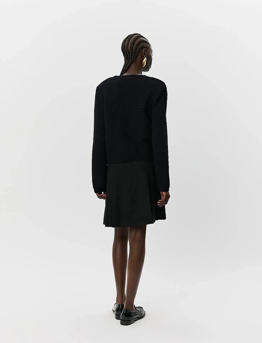 Sofie Schnoor - KYRASW CARDIGAN - cardigans - black - 3