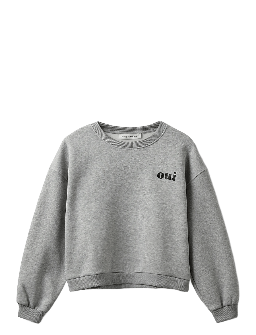 Sofie Schnoor - ELINSW SWEATSHIRT - vardagsstil - grey melange - 1
