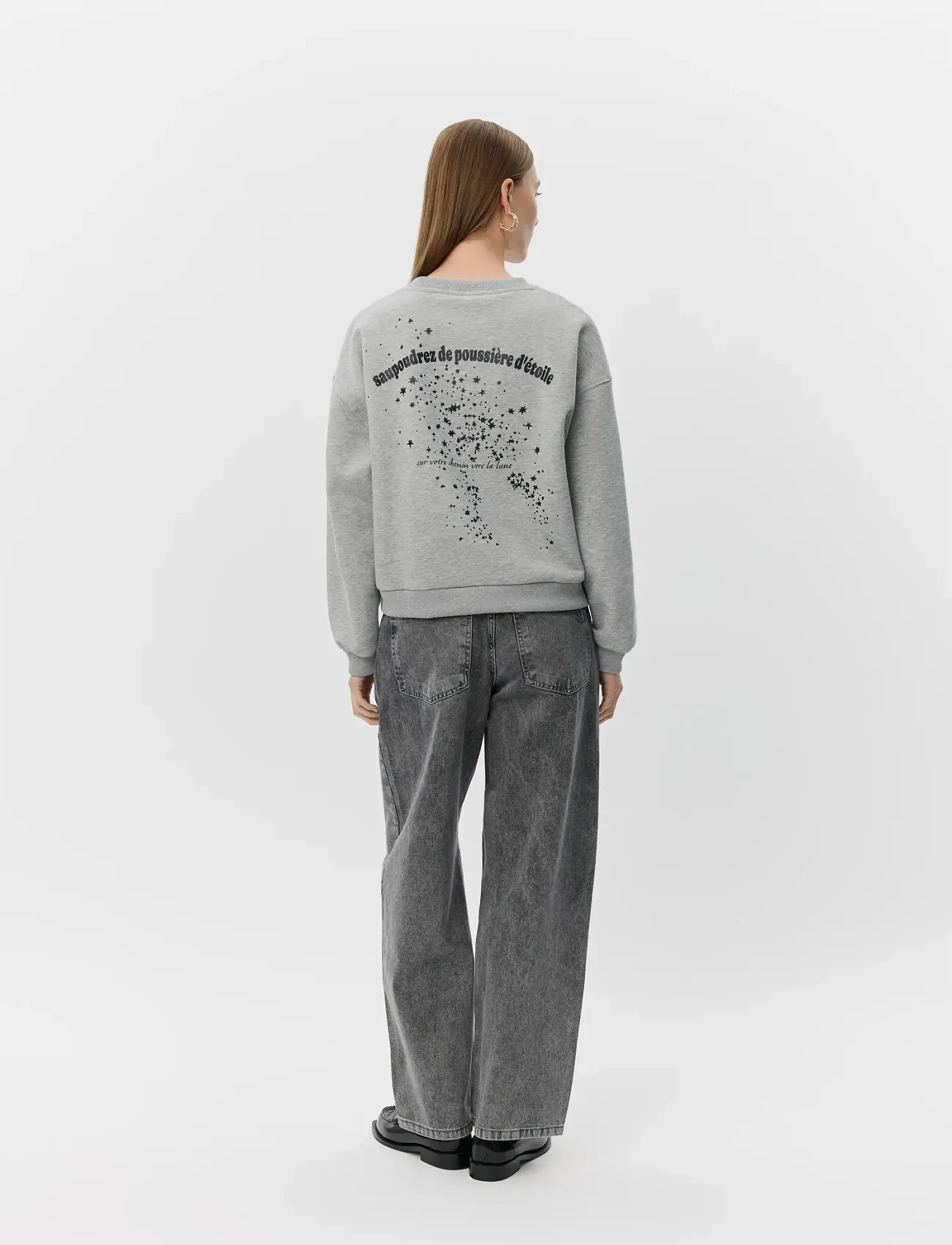 Sofie Schnoor Elinsw Sweatshirt, M, Grey, Sweatshirts & Hættetrøjer > Sweatshirts, Dame