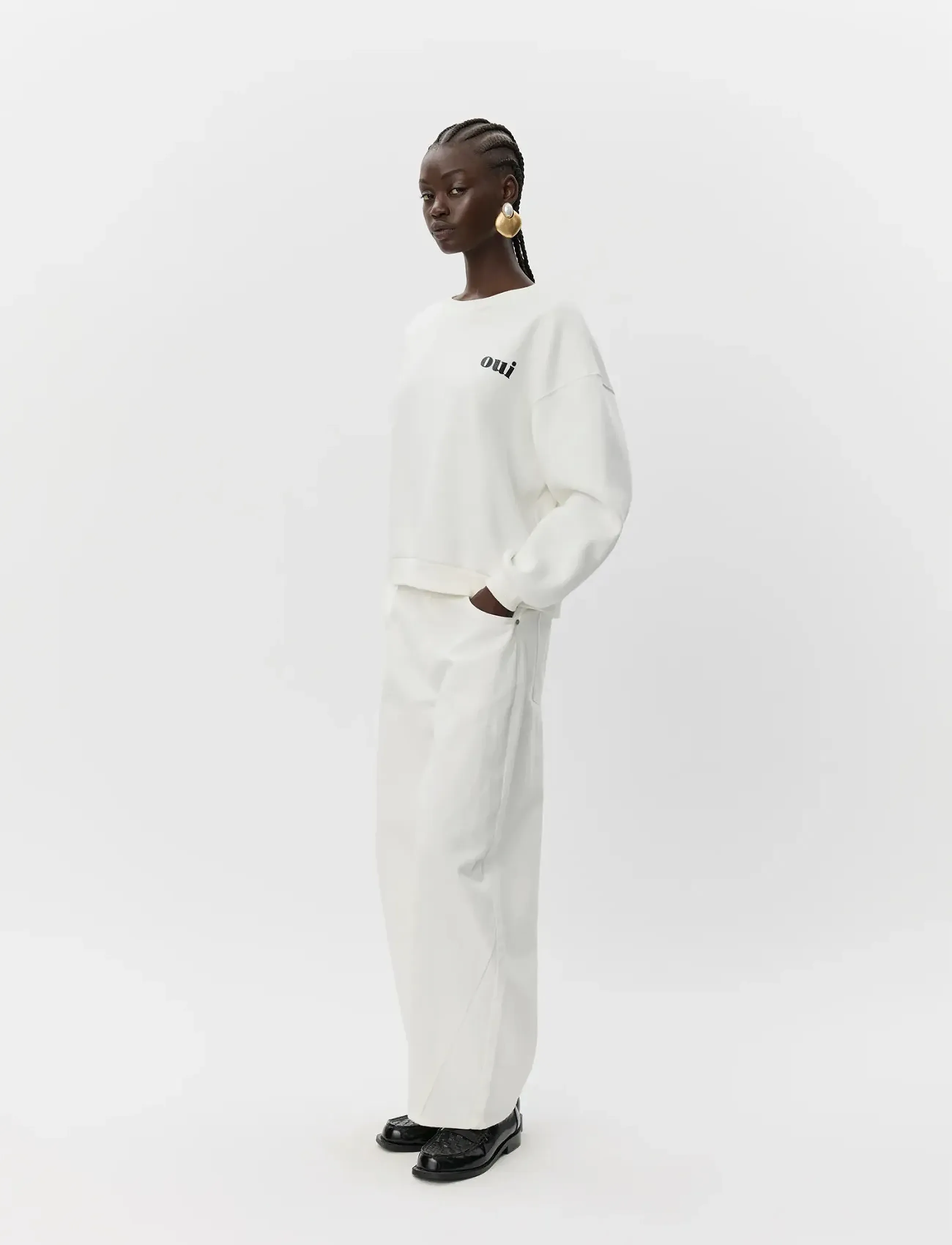 Sofie Schnoor - ELINSW SWEATSHIRT - naised - off white - 3