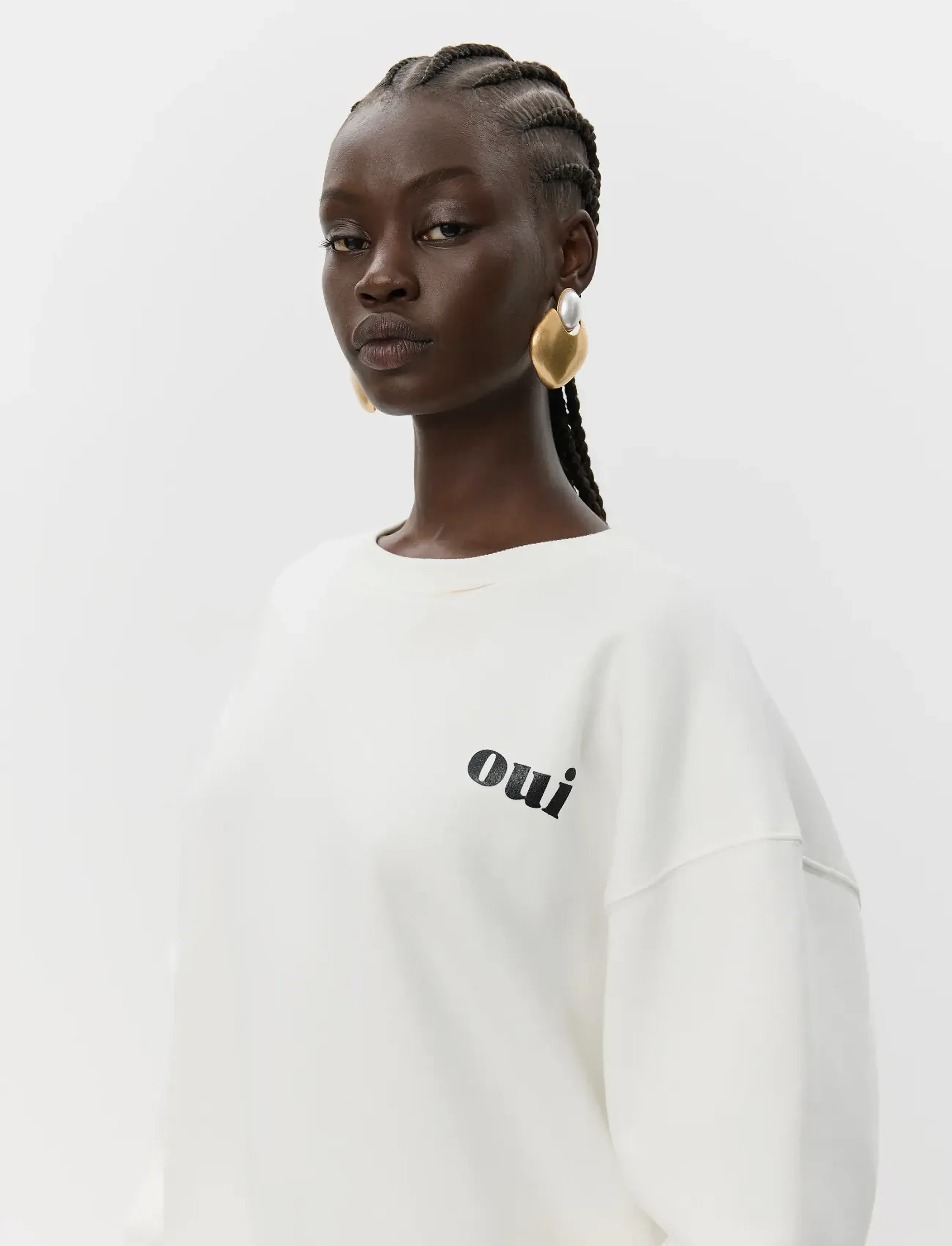 Sofie Schnoor - ELINSW SWEATSHIRT - naised - off white - 5
