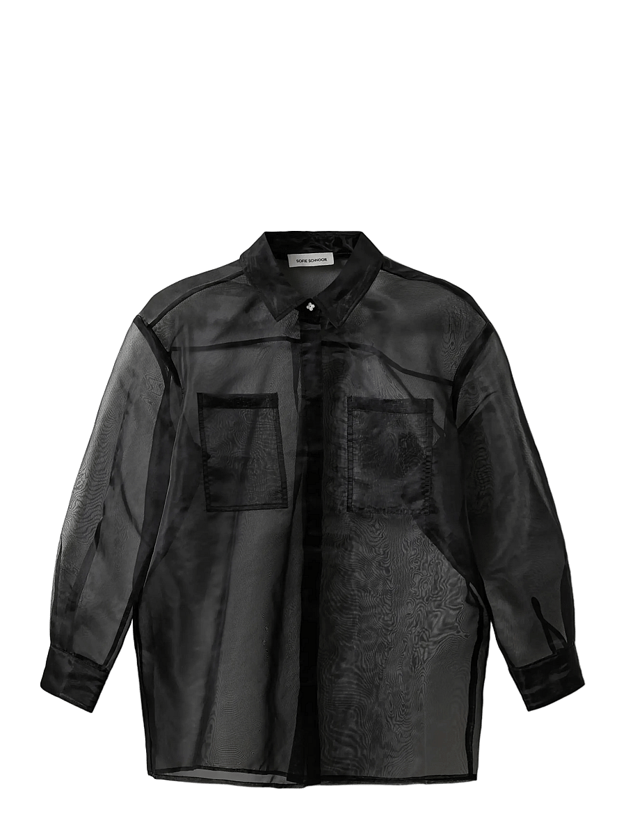 Sofie Schnoor - DONNASW SHIRT - langärmlige hemden - black - 1