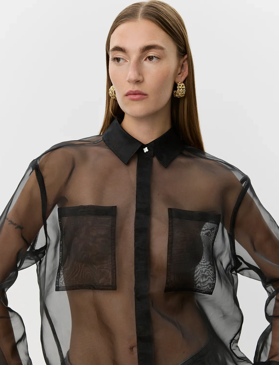 Sofie Schnoor - DONNASW SHIRT - langärmlige hemden - black - 5