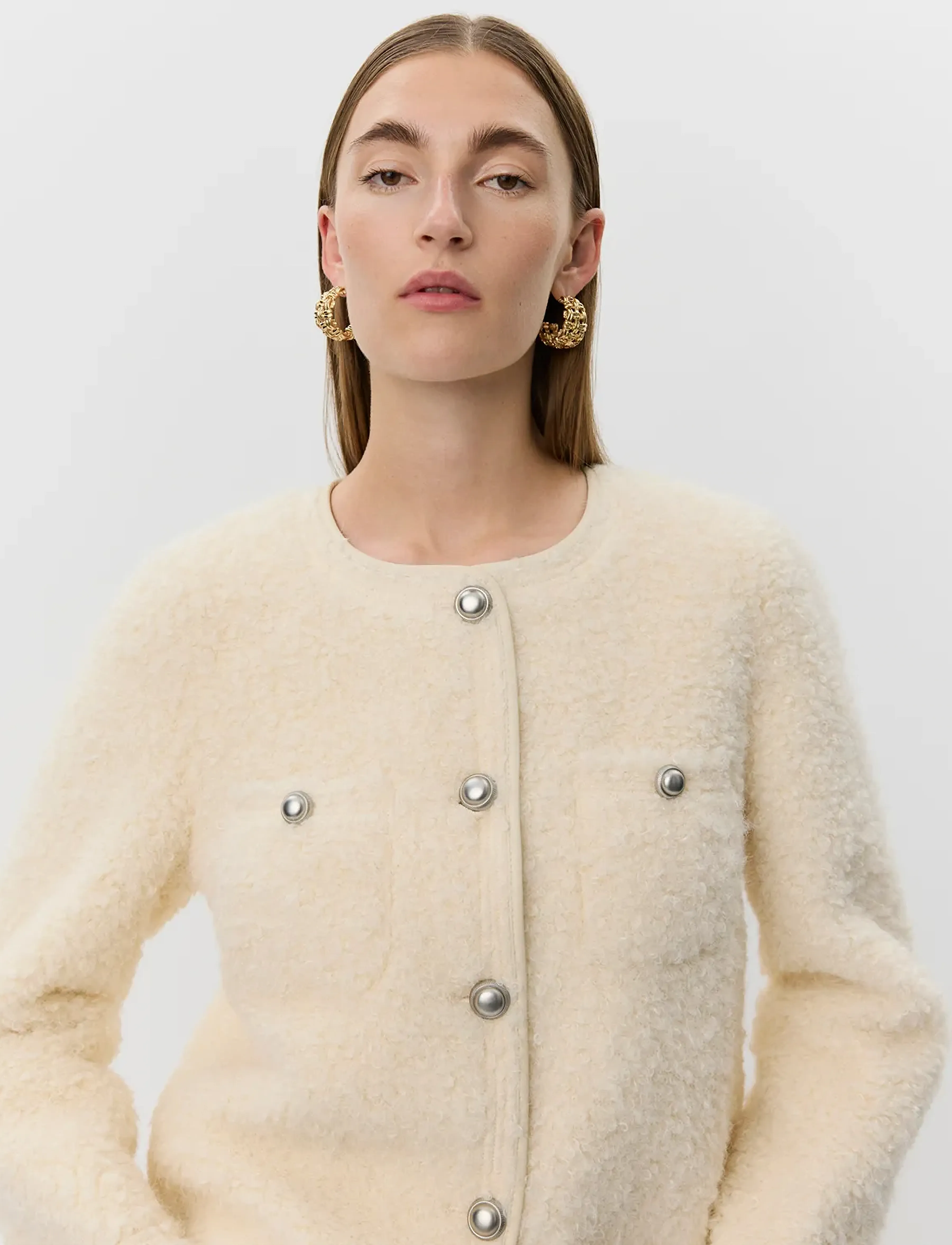 Sofie Schnoor - BENEDICTESW JACKET - festkläder till outletpriser - off white - 5