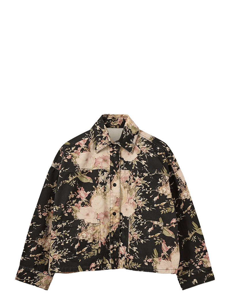 Sofie Schnoor - AMAYASW BOXY DENIM JACKET - frühlingsjacken - flower mix - 1