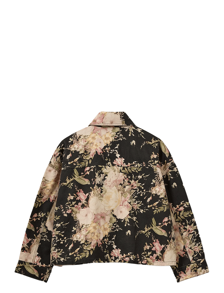 Sofie Schnoor - AMAYASW BOXY DENIM JACKET - jeansjackor - flower mix - 2