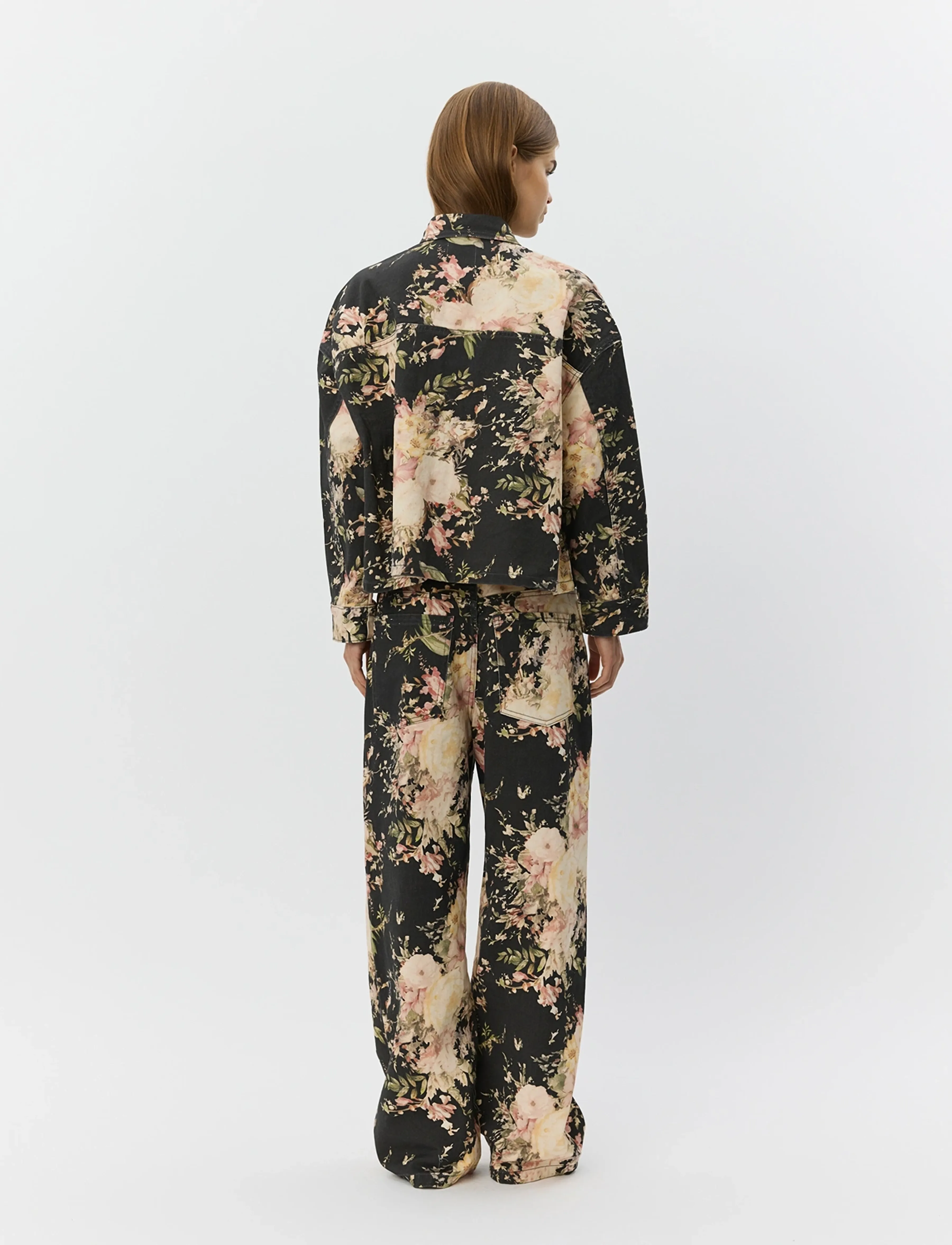 Sofie Schnoor - AMAYASW BOXY DENIM JACKET - frühlingsjacken - flower mix - 4
