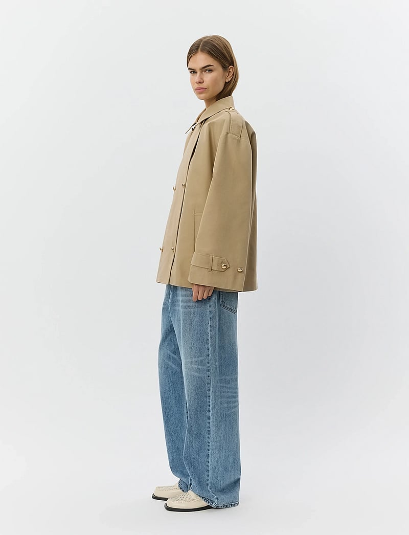 Sofie Schnoor - ADRIASW SHORT TRENCH COAT - trenchcoats - camel - 4
