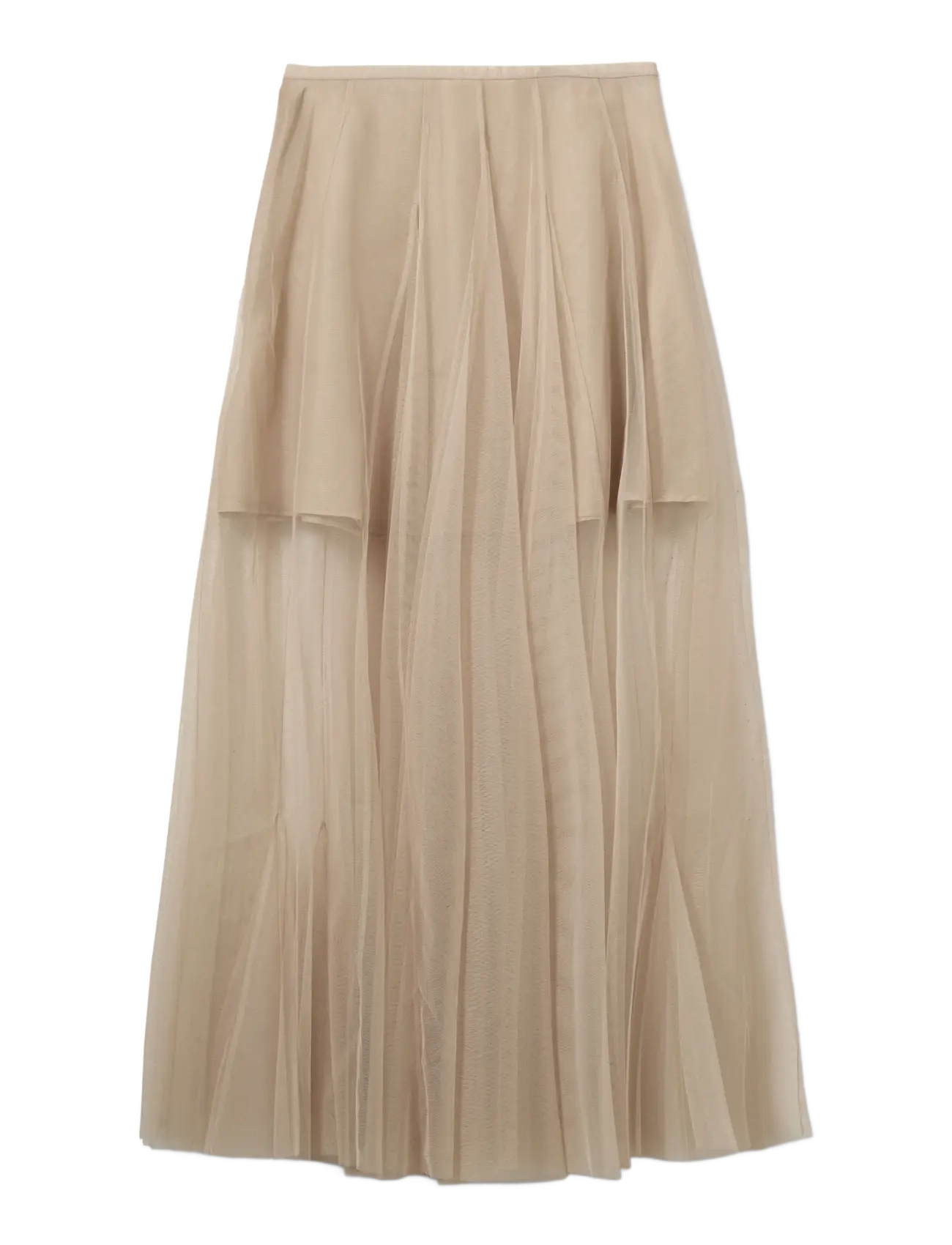 Sofie Schnoor - ROASLYSW MAXI TULLE SKIRT - maxi röcke - light sand - 2
