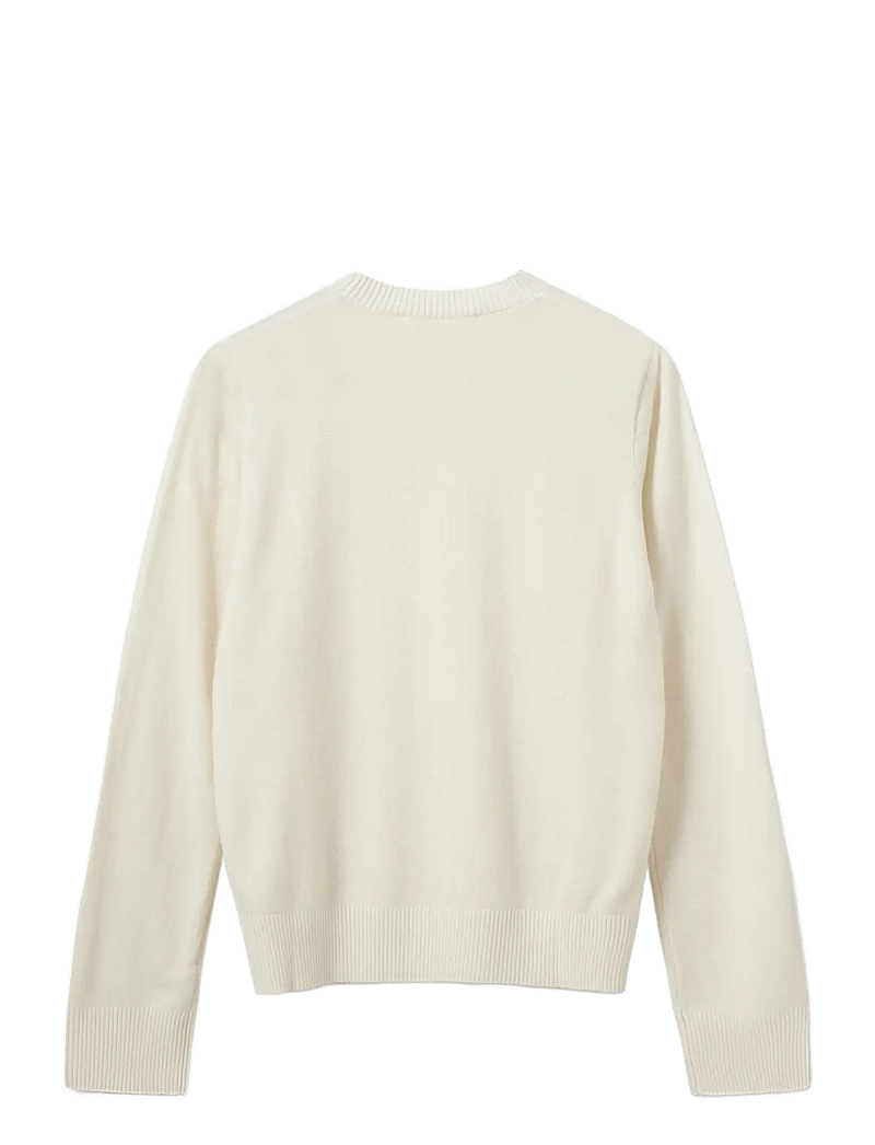 Sofie Schnoor - MINNIKSW KNIT SWEATER - dressipluusid - off white - 2